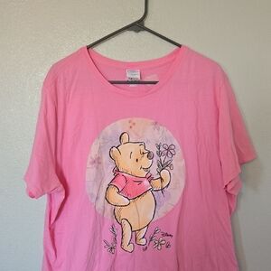 Disney | Pink Short Sleeve "Pooh" Tee Size 3XL